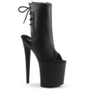 Pleaser SKY-1018 Black Patent Ankle Boot Size 6