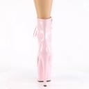 Pleaser SKY-1020 Nude Patent Ankle Boot Size 9