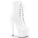 Pleaser SKY-1020 Red Patent Ankle Boot Size 5