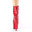 Pleaser SKY-1020 Red Patent Ankle Boot Size 5