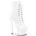 Pleaser SKY-1020 Red Patent Ankle Boot Size 9