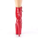 Pleaser SKY-1020 Red Patent Ankle Boot Size 9