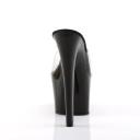 Pleaser SKY-301 Clear/Black Platform Sandal Size 10