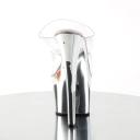 Pleaser SKY-302 Clear/Black Slide Size 11