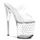 Pleaser STARDUST-802 Clear Slide Size 11