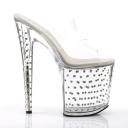 Pleaser STARDUST-802 Clear Slide Size 11
