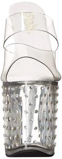 Pleaser STARDUST-802 Clear Slide Size 11