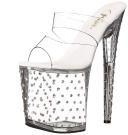 Pleaser STARDUST-802 Clear Slide Size 11