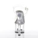 Pleaser TREASURE-708 Clear Platform Sandal Size 14
