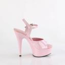 Pleaser Women's 6" Platform Sandals Size 12 Baby Pink | DELIGHT-609