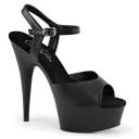 Pleaser Women's 6" Platform Sandals Size 12 Baby Pink | DELIGHT-609
