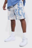 Plus Fixed Relaxed Camo Cargo Short