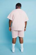 Plus Loose Fit Panelled Cargo Shorts