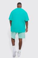 Plus Oversized Extended Neck T-Shirt