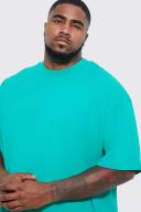 Plus Oversized Extended Neck T-Shirt