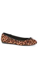 Plus Size Leopard Ballet in Animal Print, Size US7 | City Chic