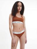 Plus Size Modern Cotton Naturals Bikini Brief Brown 1x
