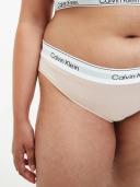 Plus Size Modern Cotton Naturals Bikini Brief Neutral 1x