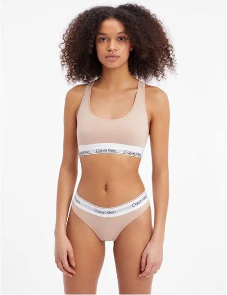 Plus Size Modern Cotton Naturals Bikini Brief Neutral 1x