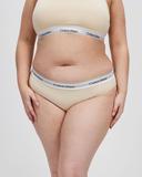 Plus Size Modern Cotton Naturals Bikini Brief Neutral 3x