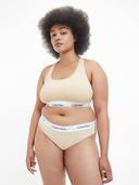 Plus Size Modern Cotton Naturals Bikini Brief Neutral 3x