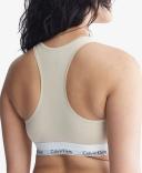 Plus Size Modern Cotton Naturals Bralette Brown 1x