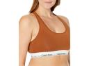 Plus Size Modern Cotton Naturals Bralette Brown 1x