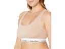 Plus Size Modern Cotton Naturals Bralette Neutral 1x