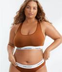 Plus Size Modern Cotton Naturals Bralette Neutral 1x