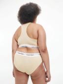 Plus Size Modern Cotton Naturals Bralette Neutral 3x