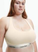 Plus Size Modern Cotton Naturals Bralette Neutral 3x