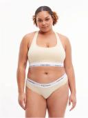 Plus Size Modern Cotton Naturals Bralette Neutral 3x