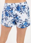 Plus Size Plus Size 2"-3" Board Shorts UPF 50+ | Blue Blooms | by Calypsa |
