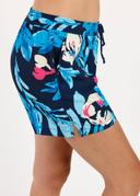 Plus Size Plus Size 4" Board Shorts UPF 50+ | Midnight Bloom | by Calypsa |