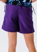 Plus Size Plus Size 7" Board Shorts UPF 50+ | Eggplant | by Calypsa |
