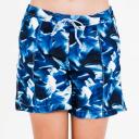 Plus Size Plus Size 7" Board Shorts UPF 50+ | Navy Wave | by Calypsa |