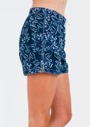 Plus Size Plus Size Board Short For Ladies | Navy Blooms | by Calypsa |