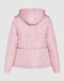 Plus Size Puffa Street Wise Jacket in Peony, Size 12 | City Chic