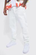 Plus Skinny Stretch Hem Distressed Jean