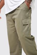 Plus Slim Fit Cargo Trousers