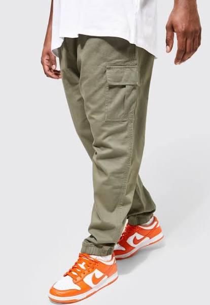 Plus Slim Fit Cargo Trousers