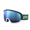 POC Fovea Clarity Comp Goggles: Uranium Black/Blue Mirror