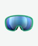POC Fovea Clarity Comp Goggles: Uranium Black/Blue Mirror
