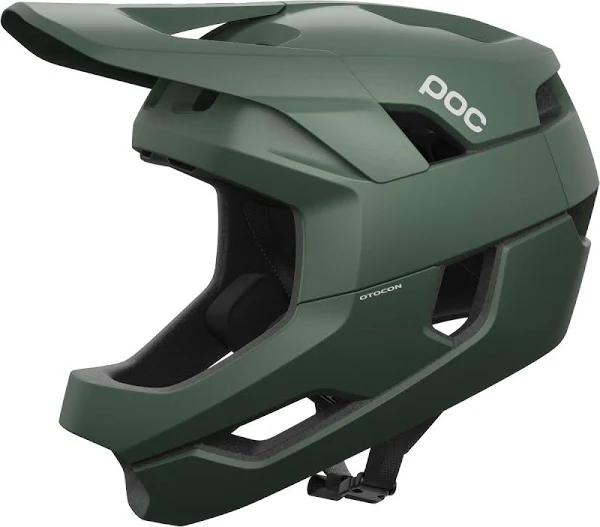 POC Otocon Full Face MTB Helmet Matte Epidote Green