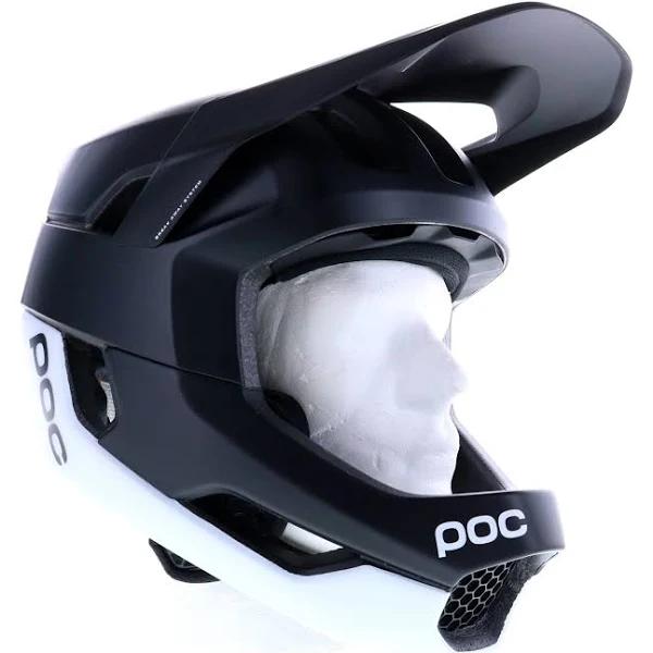 POC Otocon Race MIPS Helmet Black White - S