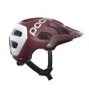POC Tectal Race Spin MTB Helmet Propylene Red/Hydrogen White Matte