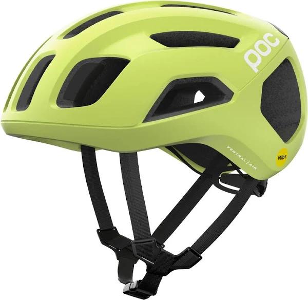 POC Ventral Air MIPS Road Helmet Lemon Calcite Matte Medium