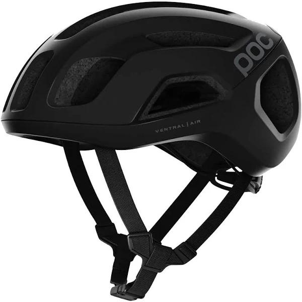POC - Ventral Air Spin Medium Matte Uranium Black Bike Helmet