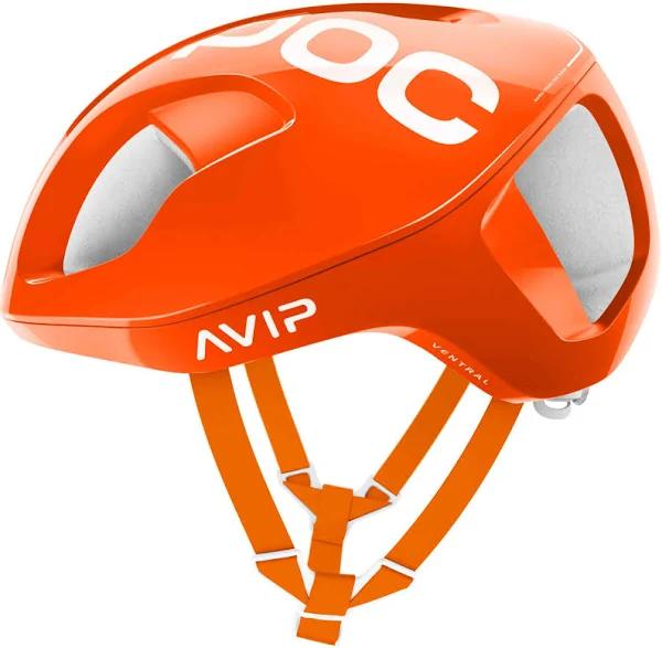 POC Ventral Spin Road Helmet AVIP Zink Orange