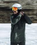 POC Zonula Clarity Ski Goggles Red Spektris Ivory/CAT2